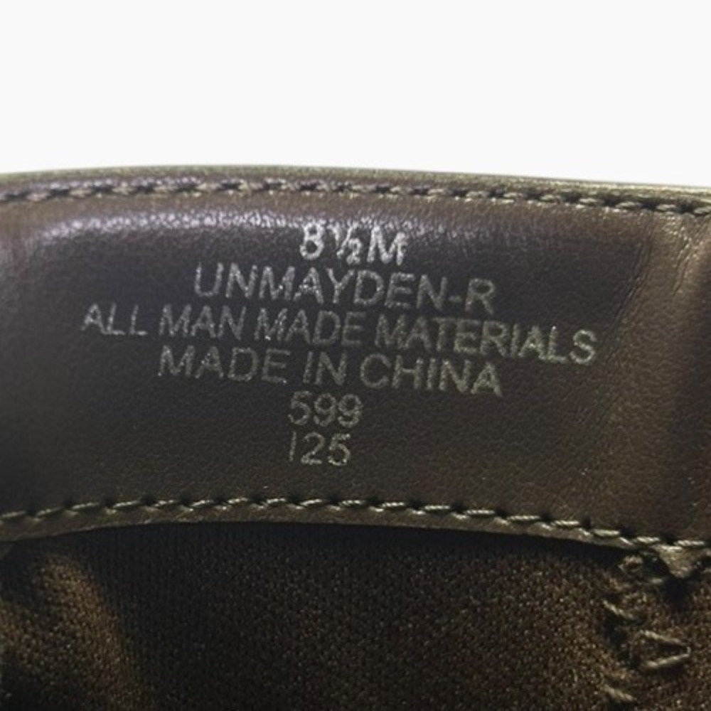 UNISA Women Pointed Toe Block Heel Ankle Boots Brown UNMAYDEN-R Size 8.5 M - Picture 8 of 8